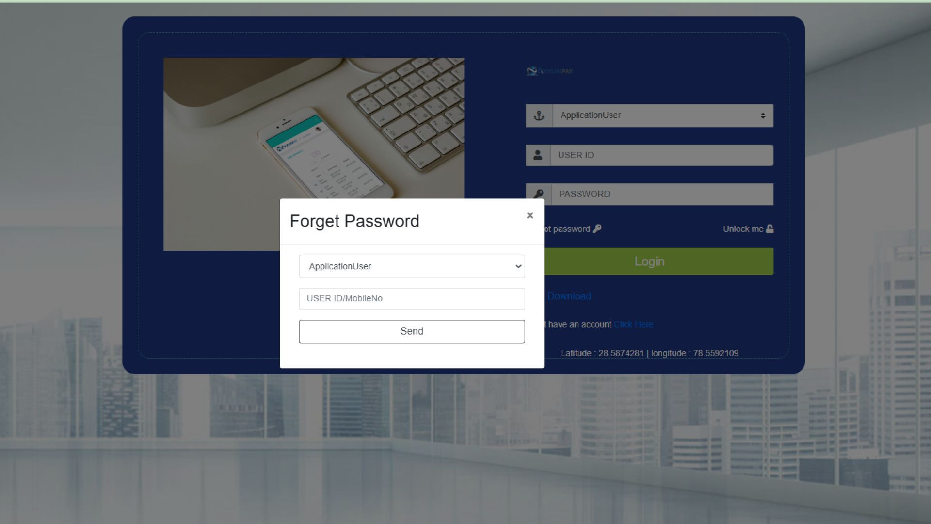 FORGOT PASSWORD VIDEO FILE AYYUNPAY